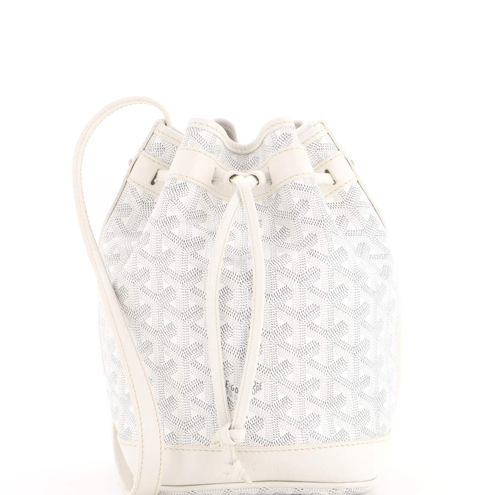 Goyard PM Petit Flot Bucket Bag Coated Canvas